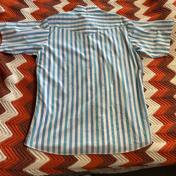 Wrangler western snap button up shirt - Picture 6 of 7